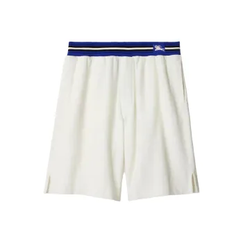 Burberry EKD-print Terry-cloth Shorts