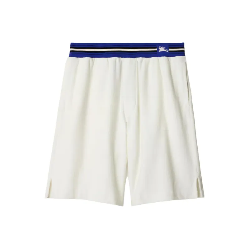 Burberry EKD print Terry cloth Shorts-0