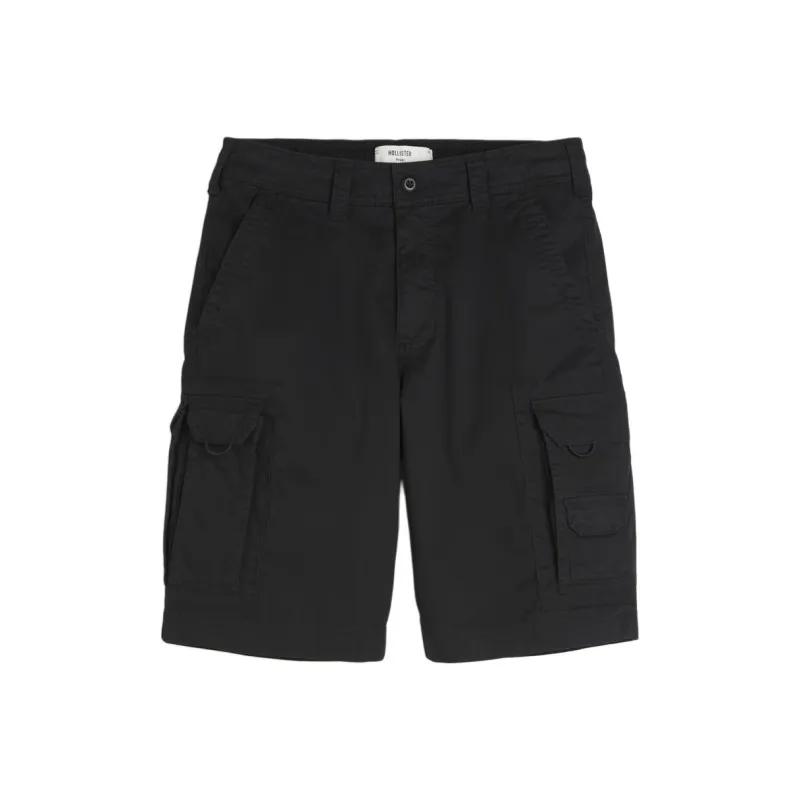 Hollister Cargo Shorts Men's Black-0