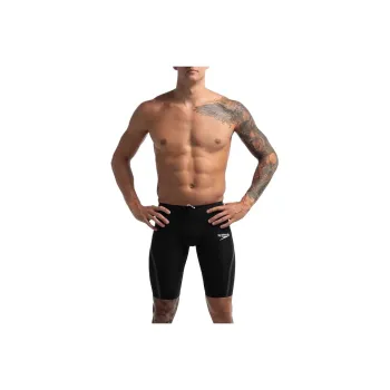 Speedo Fastskin LZR Intent 2.0 High Waist Jammer Black Swimming Shorts Men's
