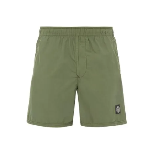 STONE ISLAND T Shirts Men Brown