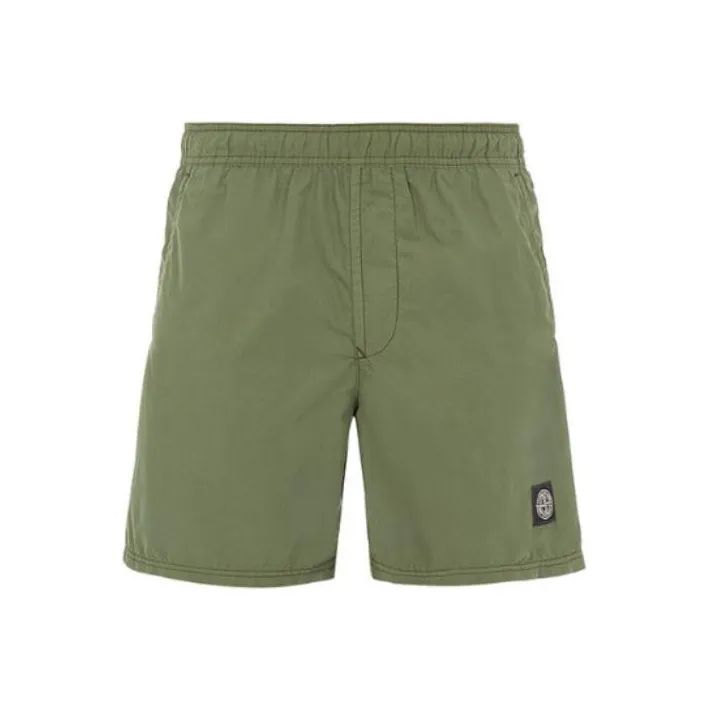 STONE ISLAND Swimming Shorts Men Green-0