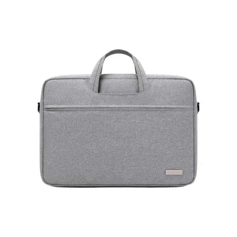 Victorian Traveler Polyester Laptop Bag Unisex Gray/Black/Gray Thickened Upgraded-13