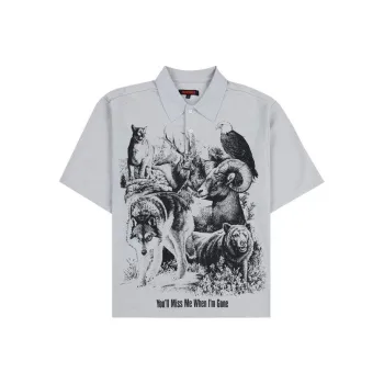 PLEASURES Revival Boxy Polo