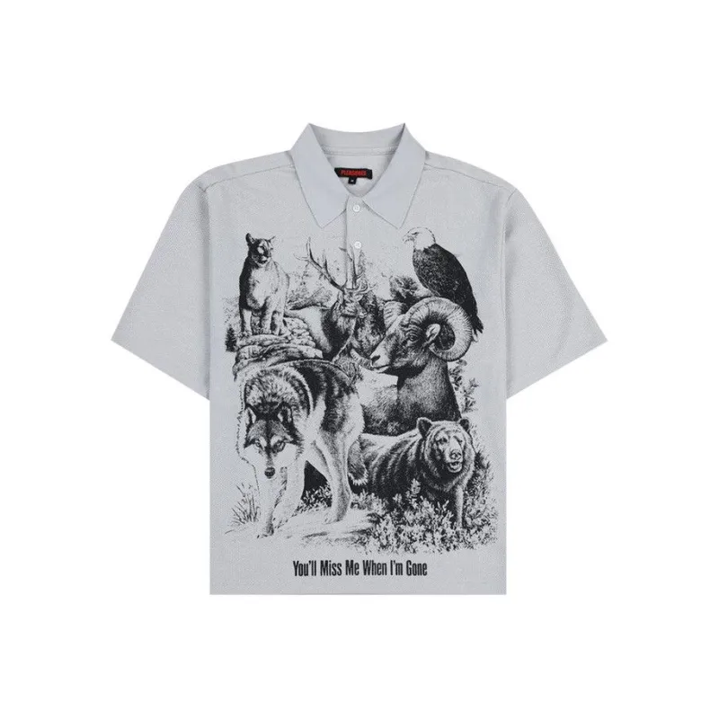 PLEASURES Revival Boxy Polo-0