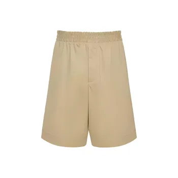 Bottega Veneta Casual Shorts Men Travertine Khaki Green
