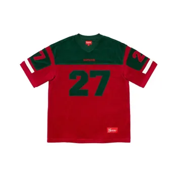 Supreme Velour Football Jersey