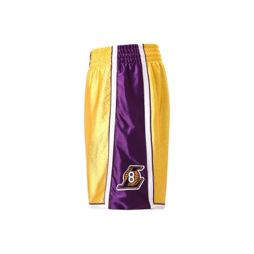 Mitchell & Ness Basketball Shorts Men's Gold Purple