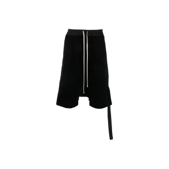 Rick Owens DRKSHDW Drawstring Drop crotch Shorts