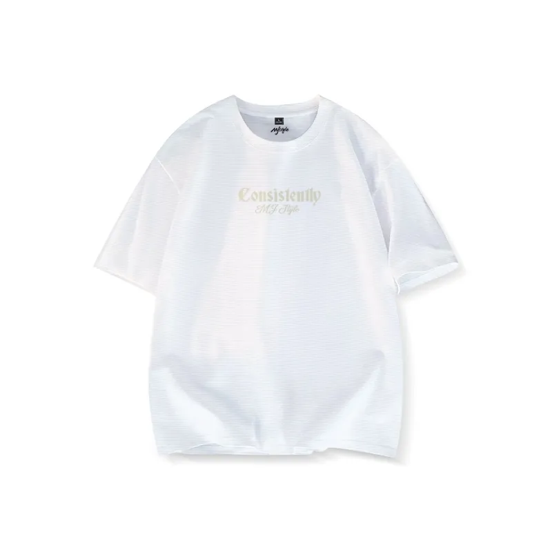 MJ STYLE Short Sleeved T Shirts Unisex-5
