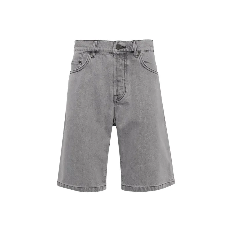 IRO NIGHT Knee length Denim Shorts-0