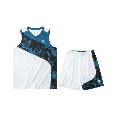 Anta Basketball Collection Basketball Apparel Set Men's Pure White