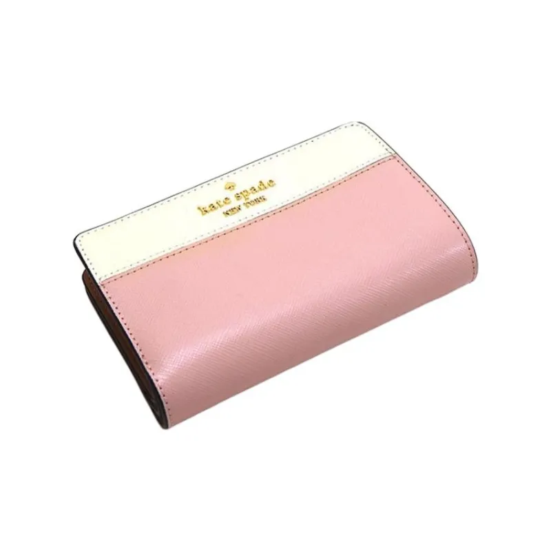Kate Spade Leather Wallet Medium Size Women's Rose Smoke-5