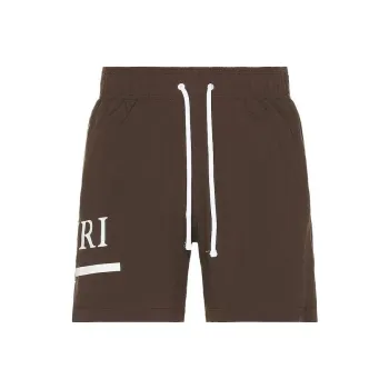 AMIRI Ma Bar Logo Swim Trunks