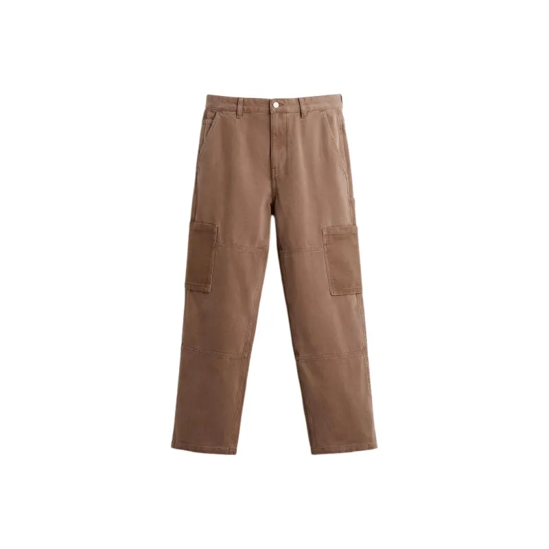 ZARA Casual Pants Men's Light Brown-0