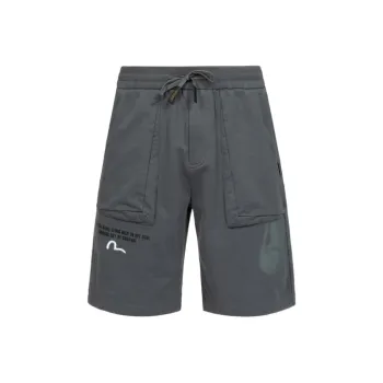 EVISU Casual Shorts Men's Dark Gray