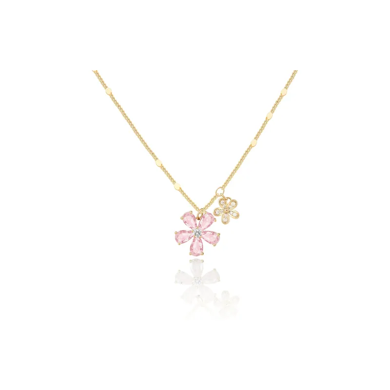 AJIDOU Zircon Necklaces Women's-0