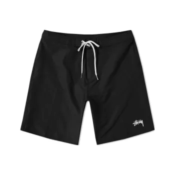 Stussy SS24 Summer Collection Casual Shorts Men's Black