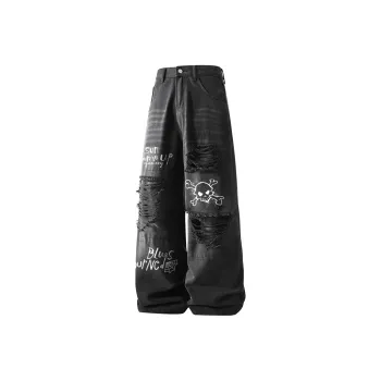 Qnxeey Jeans Unisex