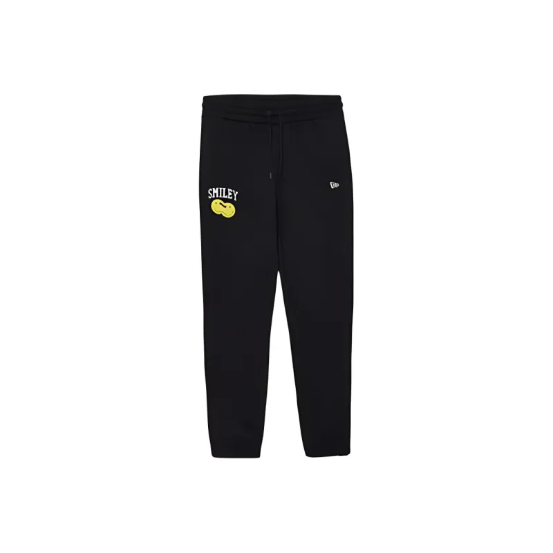 New Era Casual Pants Unisex Black-0
