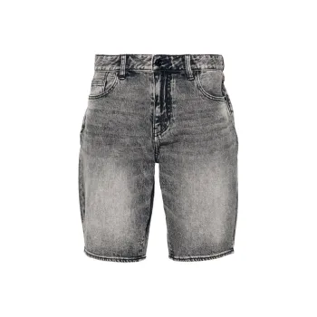ARMANI EXCHANGE Bleach effect Denim Shorts