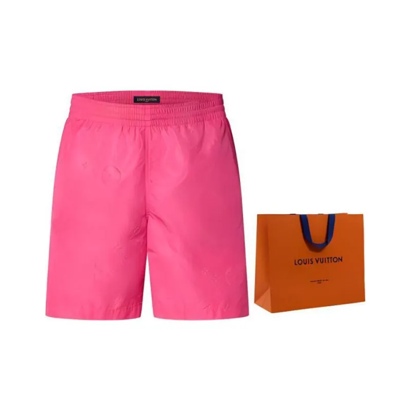 LOUIS VUITTON FW23 Casual Shorts Men's Pink-6