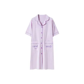 FENTENGCARE Nightgown Women's Violet