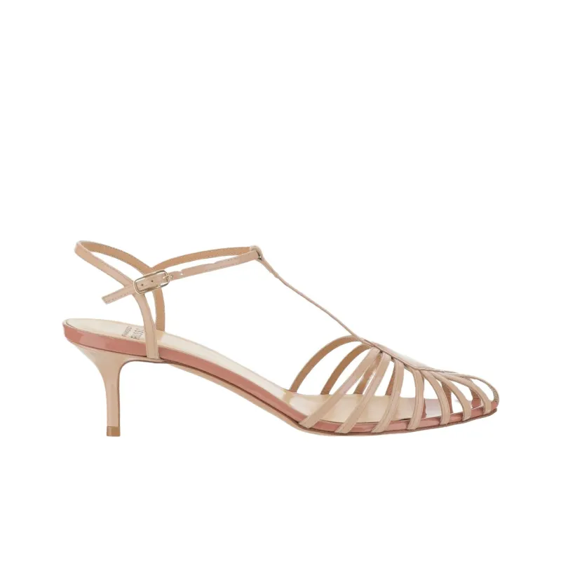 FRANCESCO RUSSO Cage Sandals Women's-1