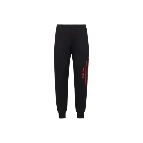 Alexander McQueen Graffiti Printed Track Trousers
