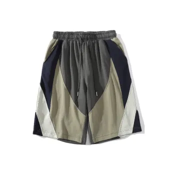A SQUARE ROOT Casual Shorts Unisex Khaki