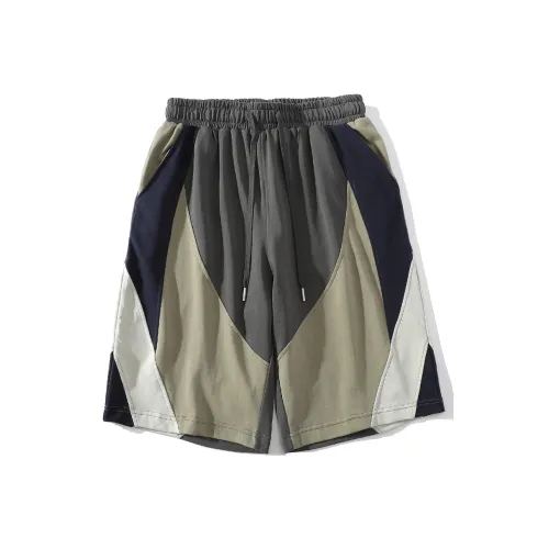 A SQUARE ROOT Casual Shorts Unisex Khaki