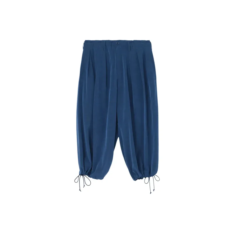 Yohji Yamamoto Ground Y SS25 Casual Pants Unisex Marine Blue-0