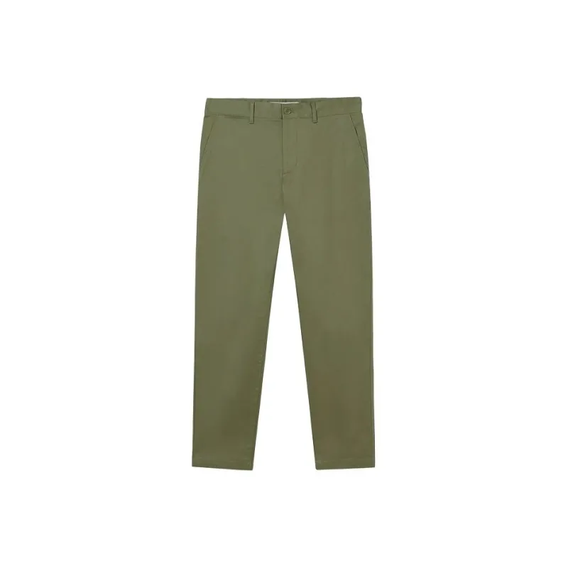 LACOSTE SS25 Casual Pants Men's Khaki Green-0