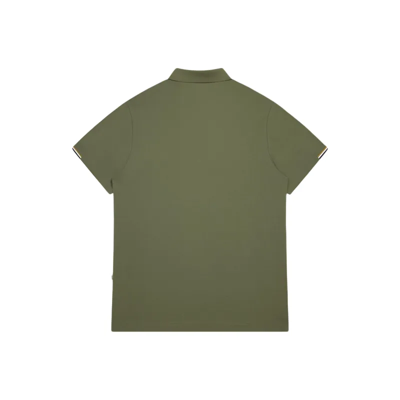 Jeep Fashion Sports Collection Polo Shirt Unisex Olive Green-1