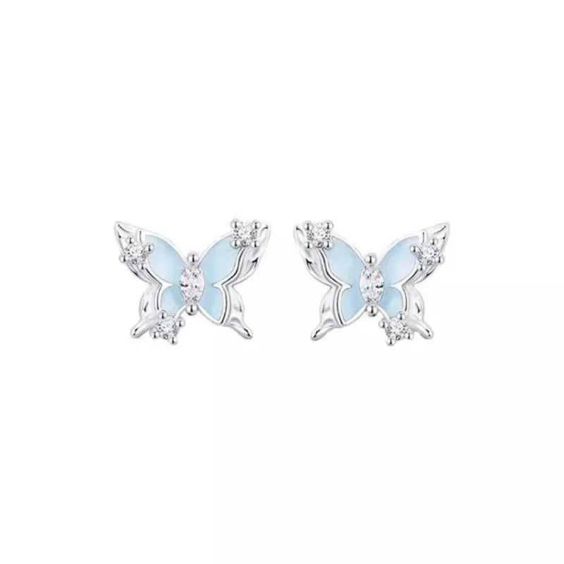 Kowloonko Alloy Stud Earrings Women's-0