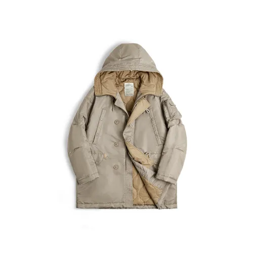 MADEN Puffer Jacket Men's Khaki