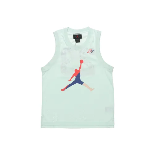Jordan Basketball Jerseys Men's Igloo Blue