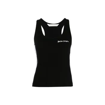 PALM ANGELS Classic Logo Tank Top Black