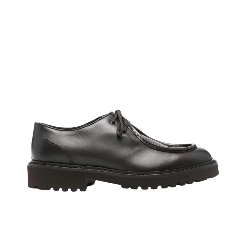 DOUCAL'S Leather Derby Shoes-1