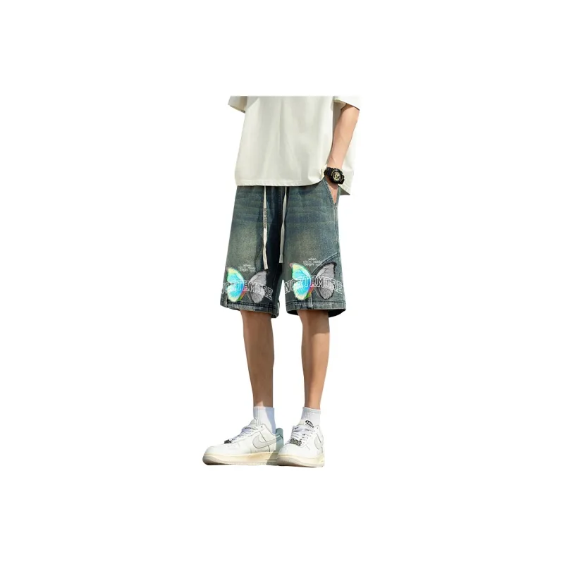 NORTHMORE Denim Shorts Unisex Blue-0