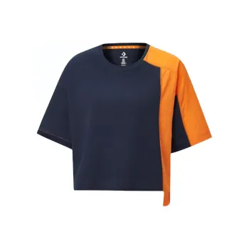 Converse Crop Tops Women's Blue