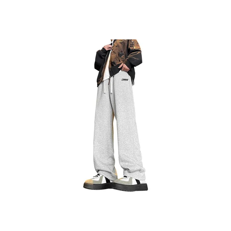 JEANSWEST Casual Pants Unisex Beige Apricot-35