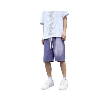 JOSEPH ABBOUD Denim Shorts Unisex Medium Blue