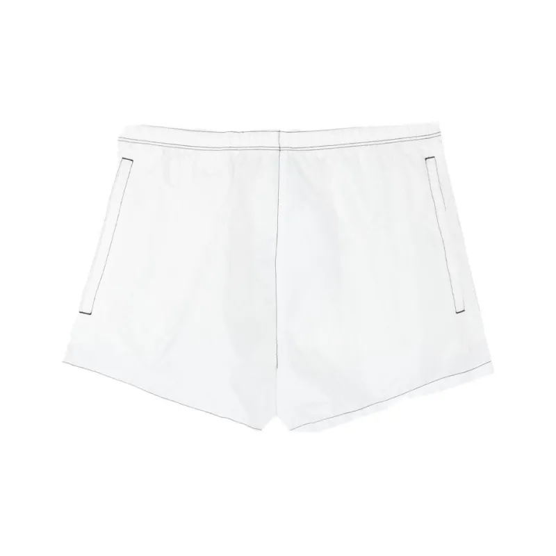 PRADA Swimming Shorts Men's White-0