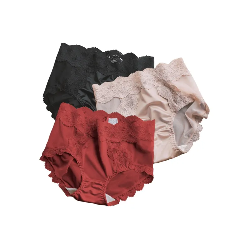 XIA.WA.ZHI.XIU Underpants Women's Shopping Bag 3 Pack-21
