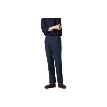 UNIQLO Casual Pants Men's Navy Blue