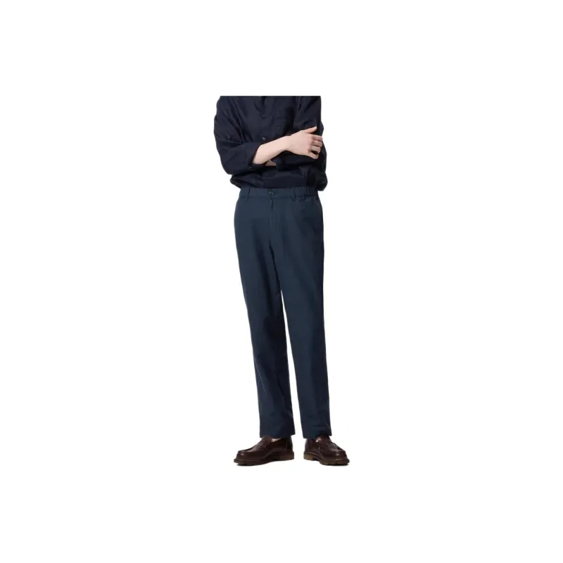 UNIQLO Casual Pants Men's Navy Blue-0