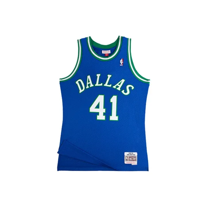 Mitchell Ness Basketball Jerseys Men Blue-0