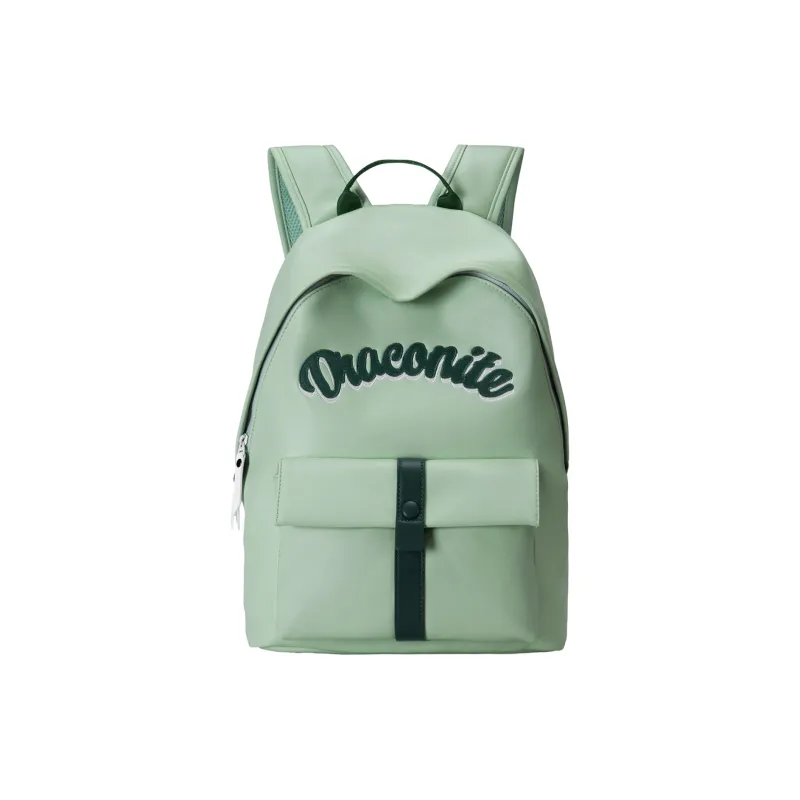 DRACONITE PU Student Backpack Regular Unisex Black-29