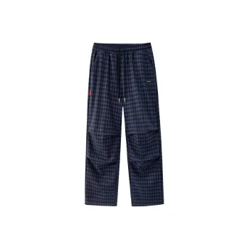Coke Casual Pants Unisex Navy Blue